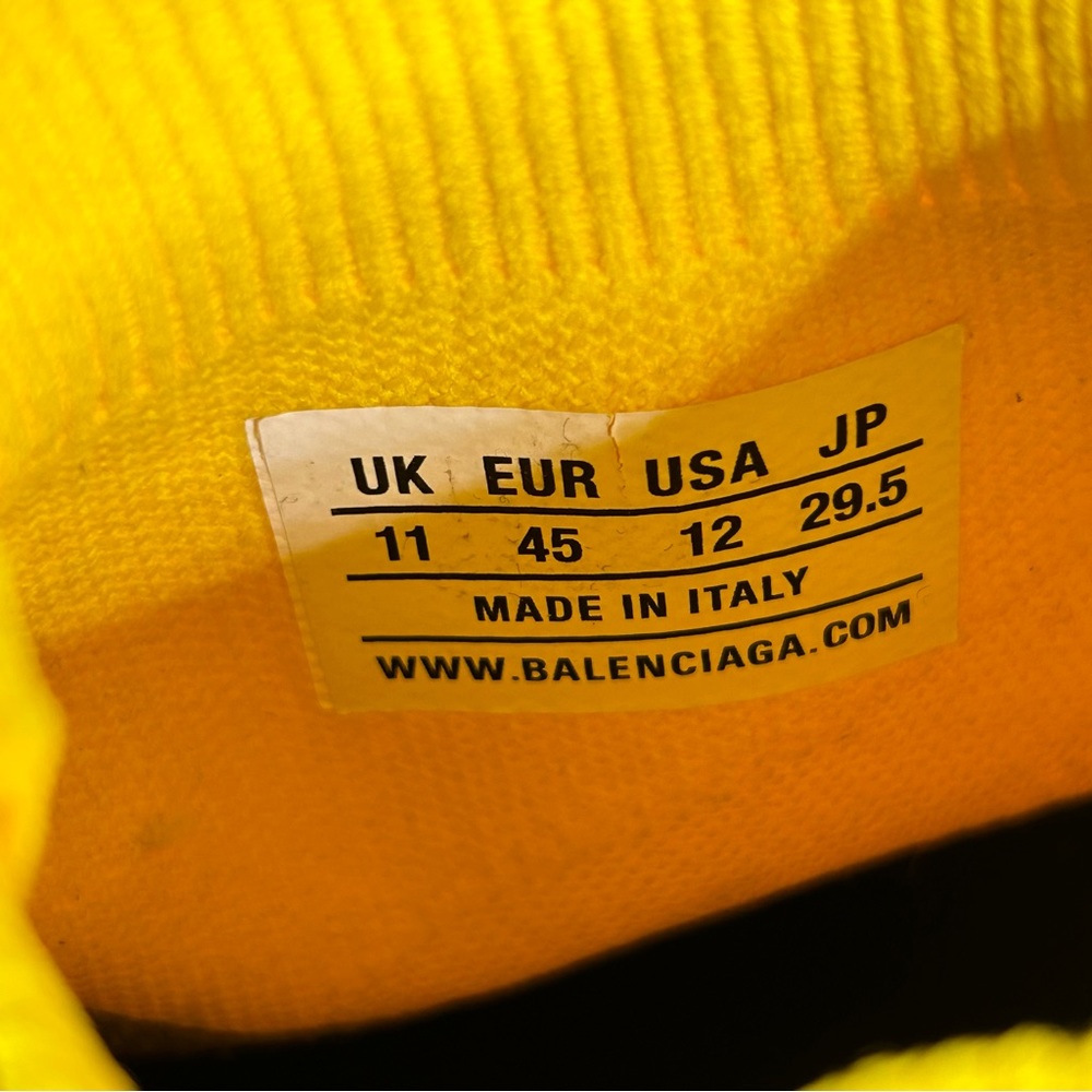 New Balenciaga Speed 2.0 Sneakers Allover Logo Size 45EU/12US - Picture 4 of 8